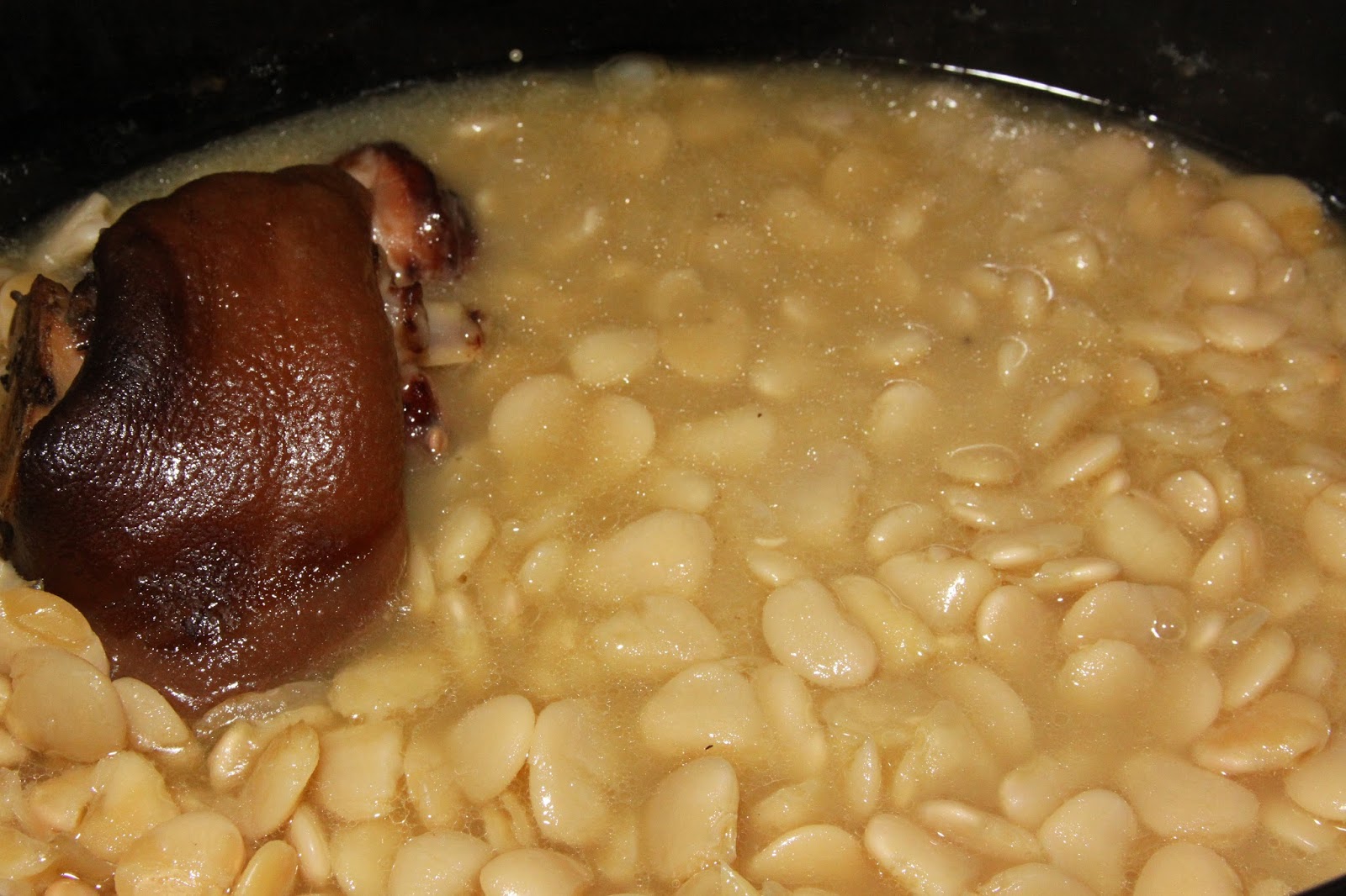 For the Love of Food Daddy's Slow Cooked Southern Lima Beans