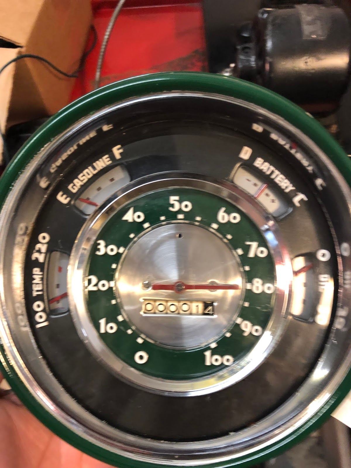 Marks Vintage Speedometers And Gauges 1949 1950 Chevrolet speedometer