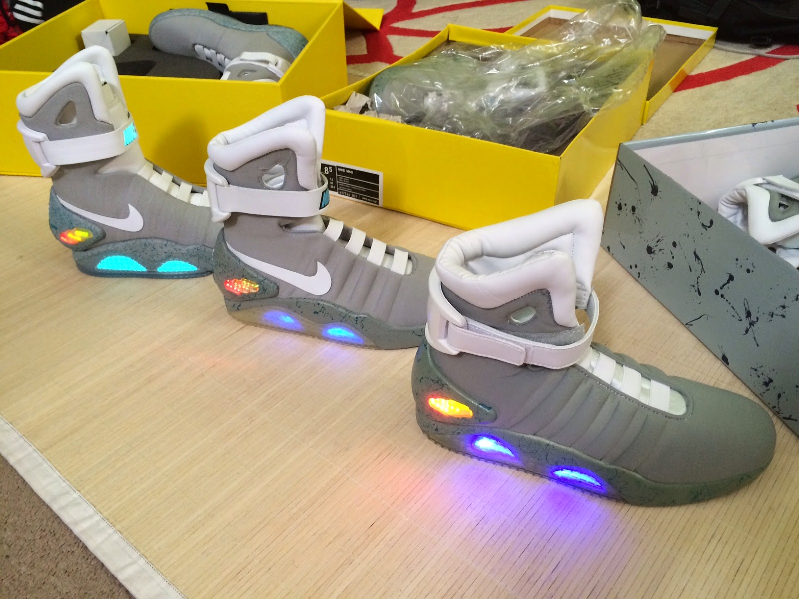 nike air mags size 4.5