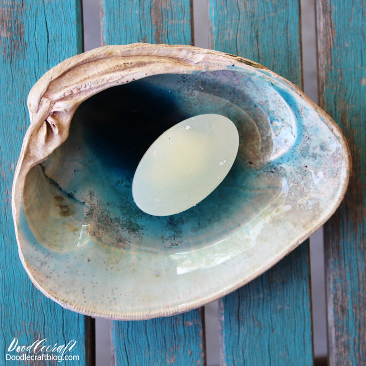 Resin Craft Seashell Soap Dish DIY