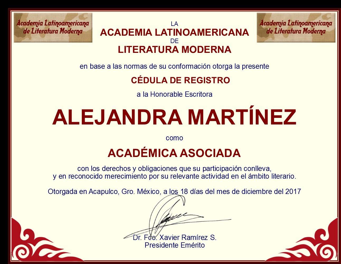 Academia Latinoamericana De Literatura Moderna
