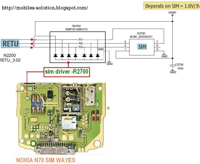 nokia n70 full hardware repairing solution guide line