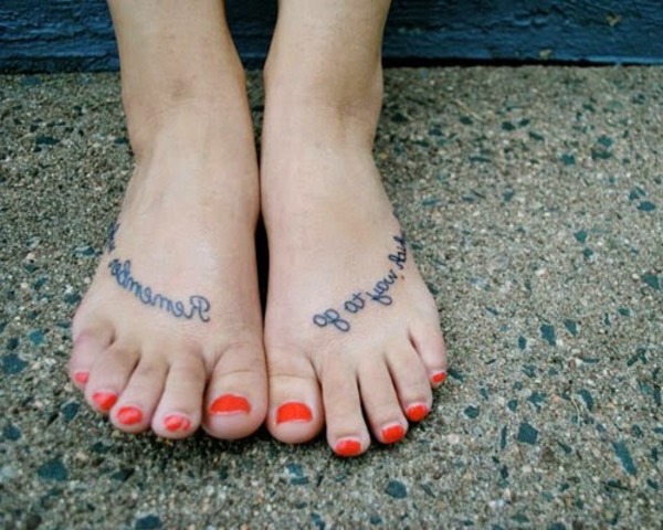 Tatuajes para mujeres en el pie fotos de los diseños (Foto) Ella Hoy - Tatuajes En El Pie Para Mujeres