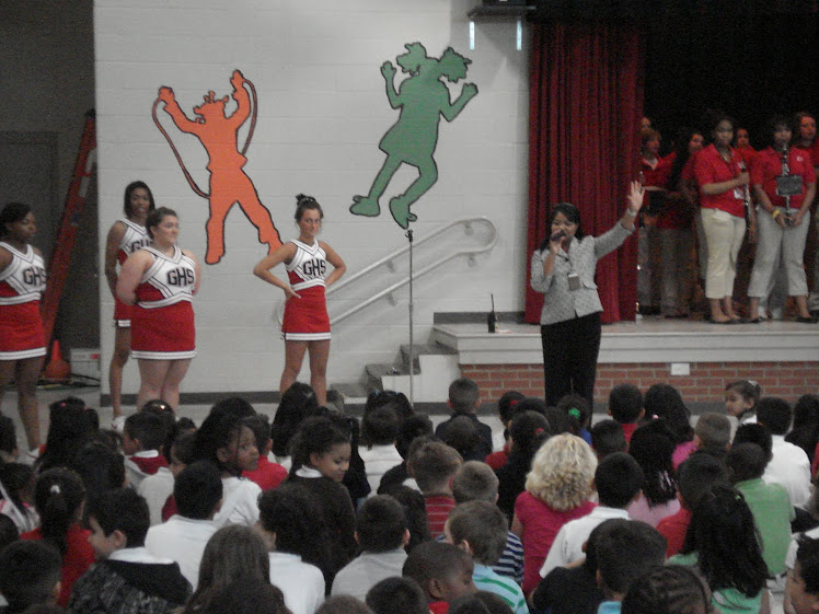 2009 CRCT pep rally at Gainesville Elementary