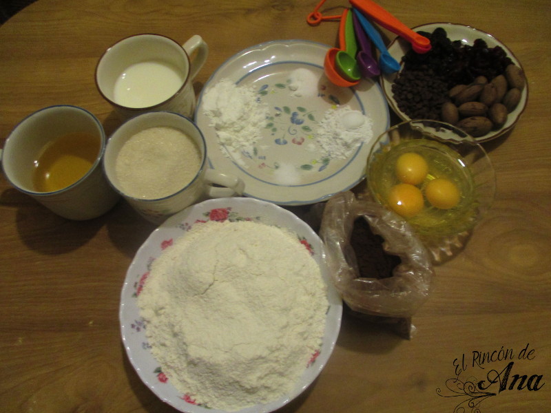 Pastel tronco para Pinocho