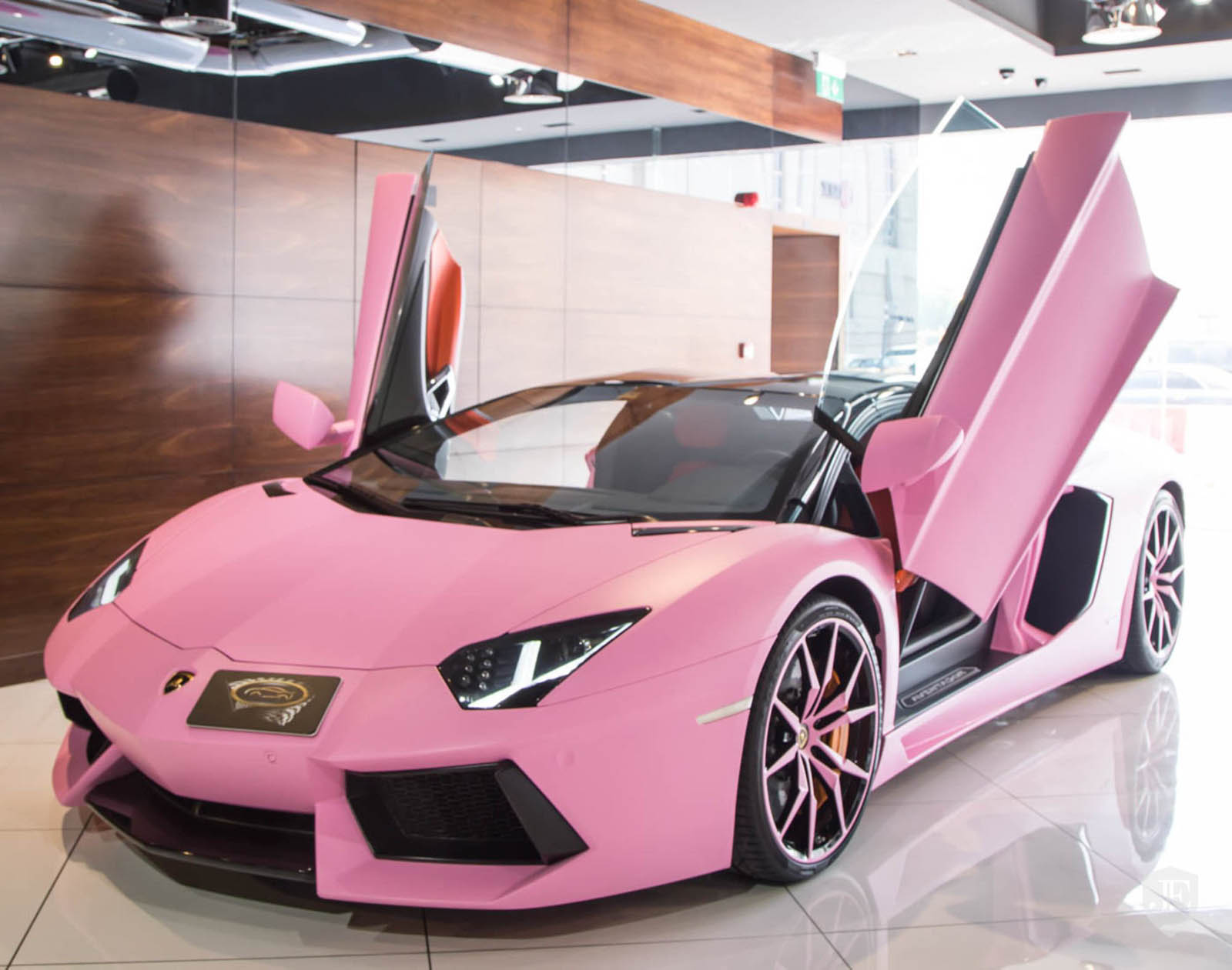 Lamborghini Aventador Roadster Price >> Lamborghini Aventador In Pepto Pink Over Orange Has Got To ... Lamborghini Aventador Roadster Price >> Lamborghini Aventador In Pepto Pink Over Orange Has Got To ...