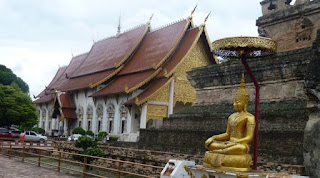 Chiang Mai, Wat Chedi Luang o Templo de la Gran Estupa.