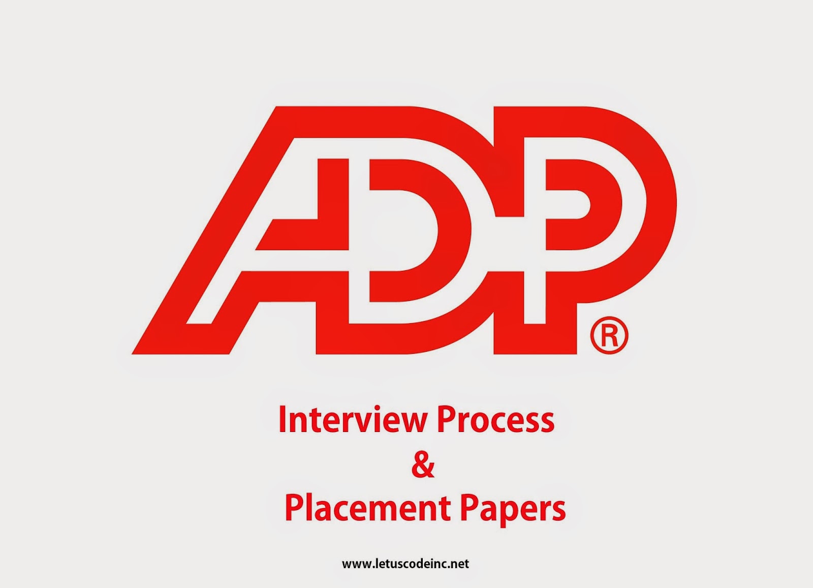 Automatic Data Processing(ADP) interview process and placement papers ...