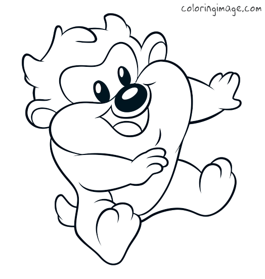 tazz coloring pages - photo #15