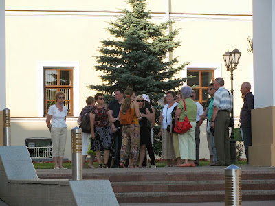 Туристы в Казанском кремле