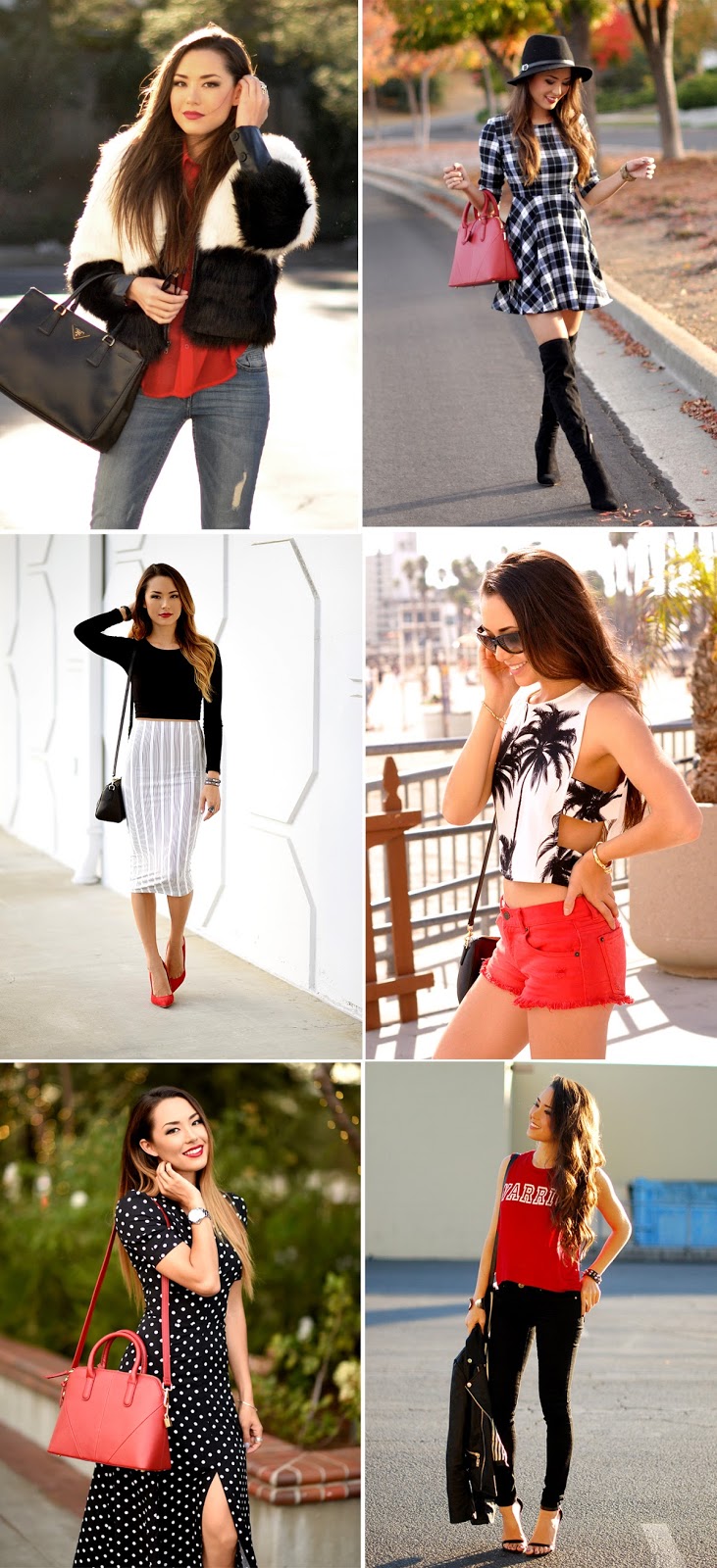 36 Ways to Wear Red and Black Hapa Time