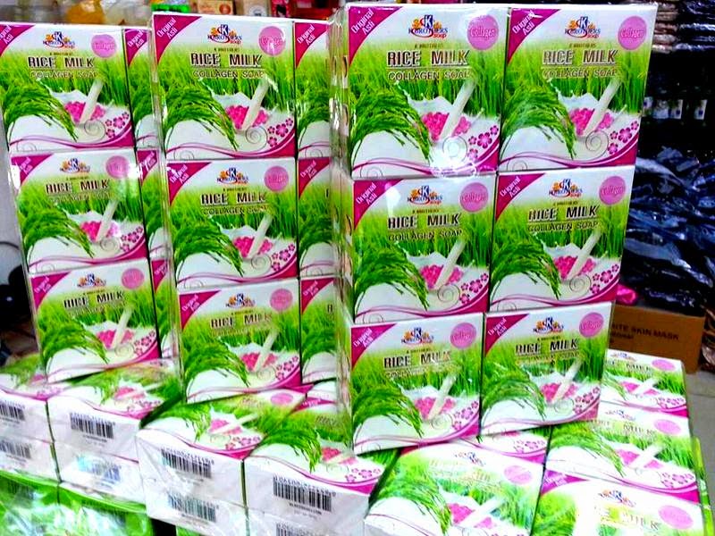 Sabun Beras Collagen (Rice Milk Soap Collagen)
