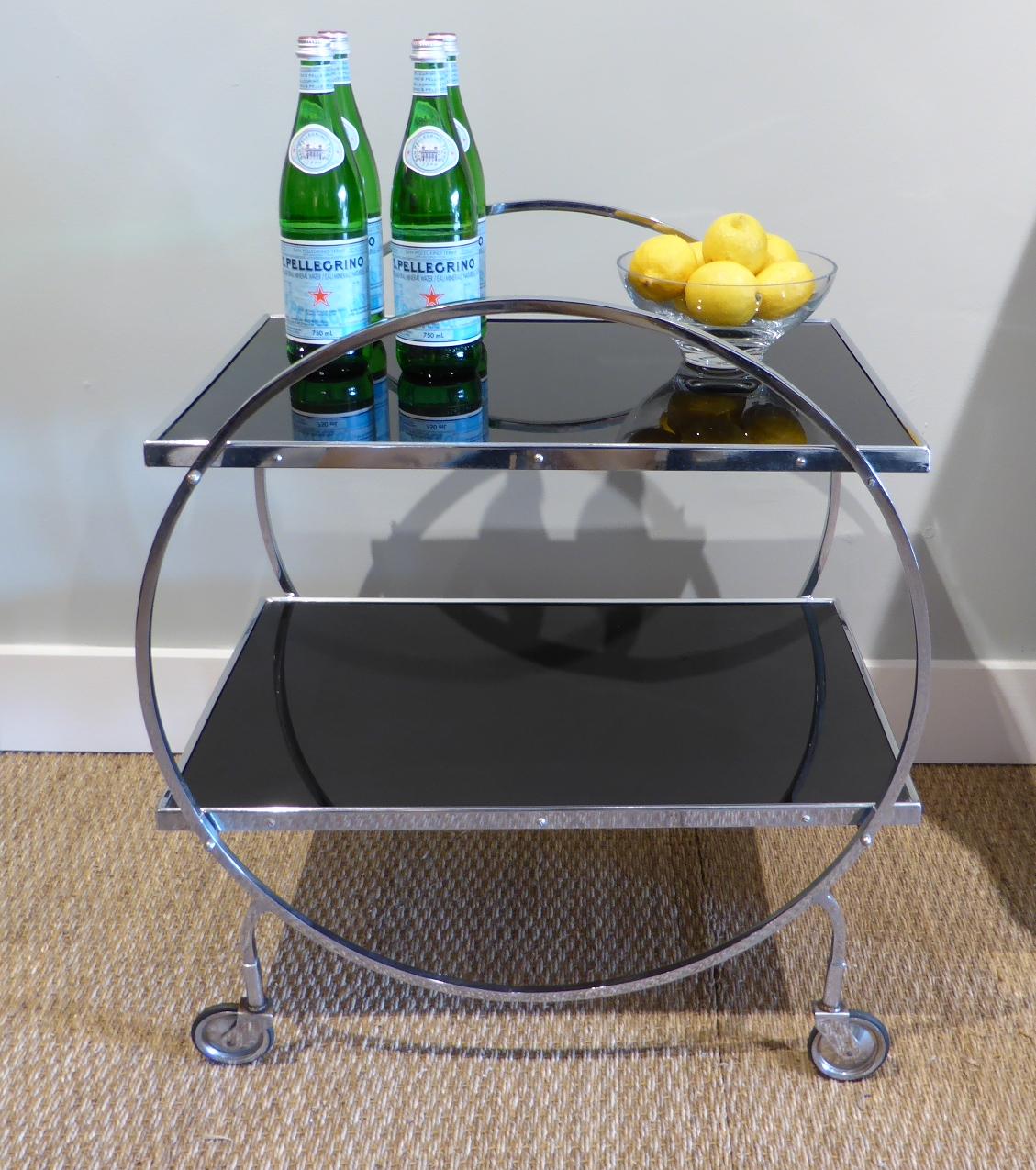 MICHAEL THOMAS Art Deco Bar Cart