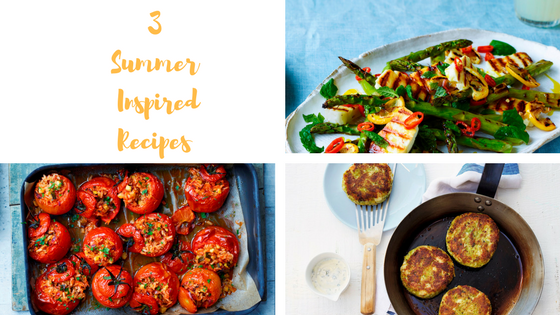 3 Summer Inspired Recipes 3 Summer Inspired Recipes