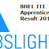 BHEL ITI Apprentice Result 2017 Download BHEL Bhopal ITI Apprentice Exam Merit List/ Cut off marks