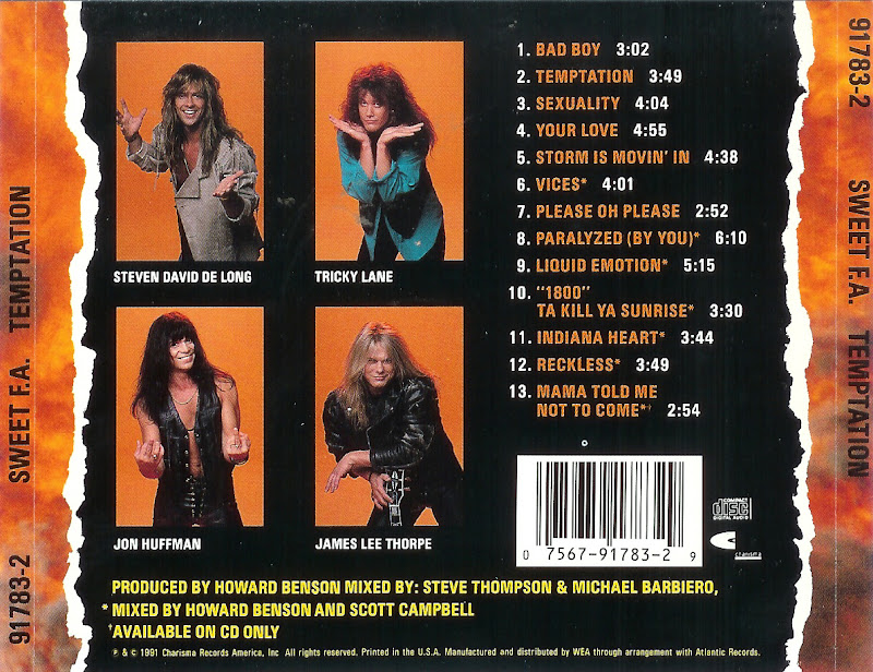 Jolly Joker`s Ohrenbalsam: SWEET F.A., STICK TO YOUR GUNS, CD, 1990