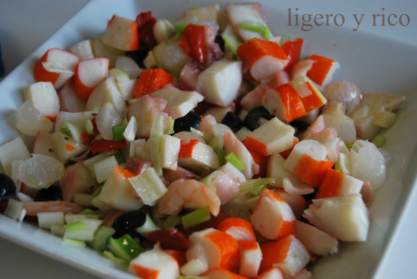 ligero y rico Salpicon