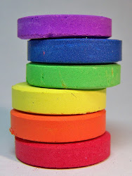 paint cakes rainbow colors colorful watercolor colour cake sam water foster march painting lesson plans flickr paints