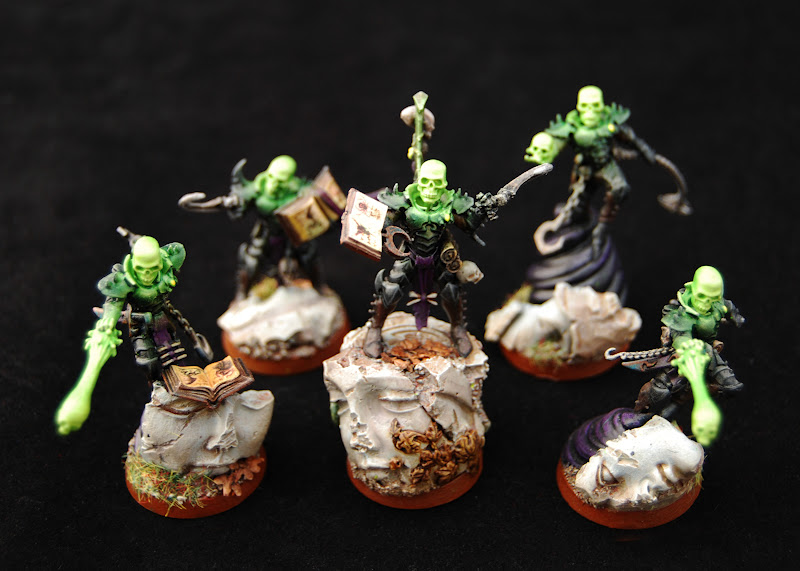 Eye of Error: Dark Eldar Mandrake Proxies Painted