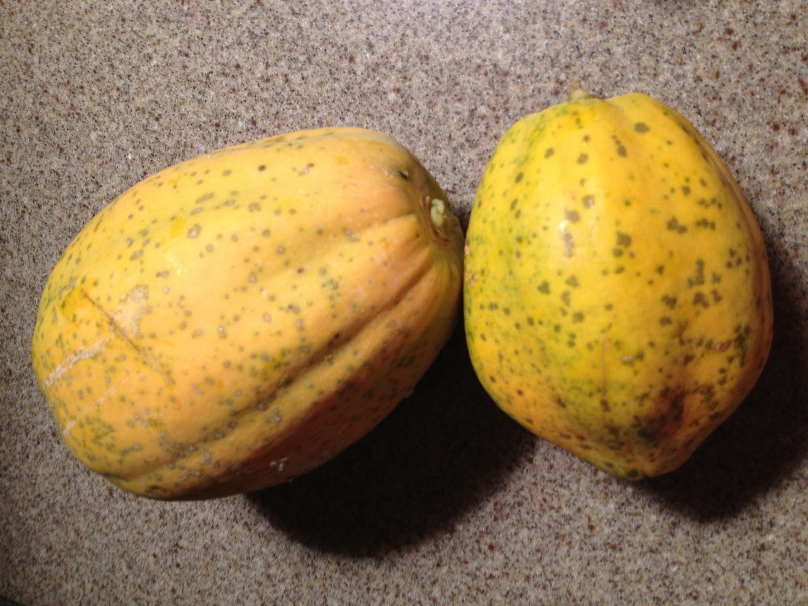 Feel Divine Food Lime Papaya with Mint (and howto prepare papaya)