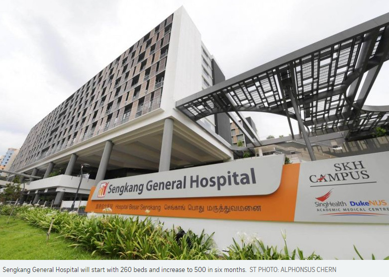 If Only Singaporeans Stopped To Think Sengkang General Hospital To Open On 18 August 2018