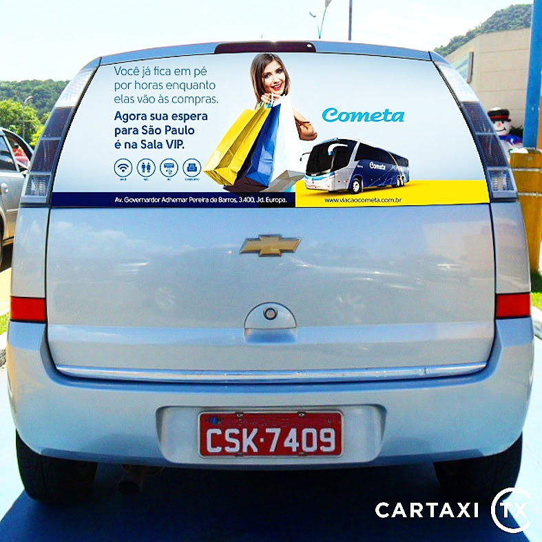 "#TBTtaxi" recorda ação da Viação Cometa nos táxis de São José do Rio Preto