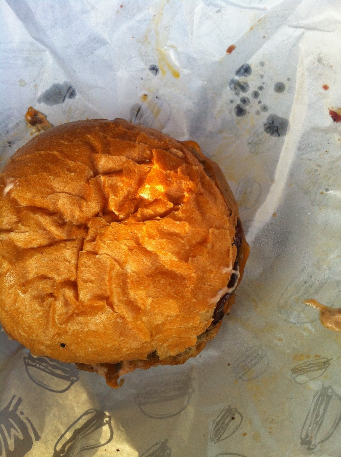 Angus beef burger from Open Kitchen