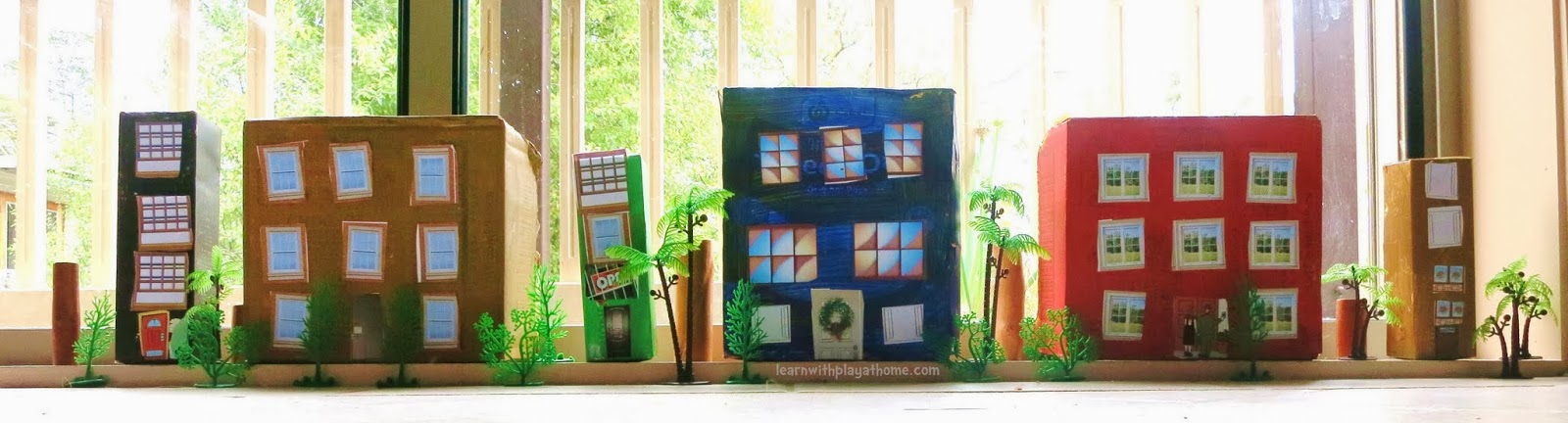Learn with Play at Home: Create a Box City. Cutting practice and ...