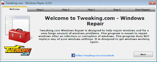 Tweaking.com - Windows Repair 1.9.7 برنامج اصلاح الويندوز