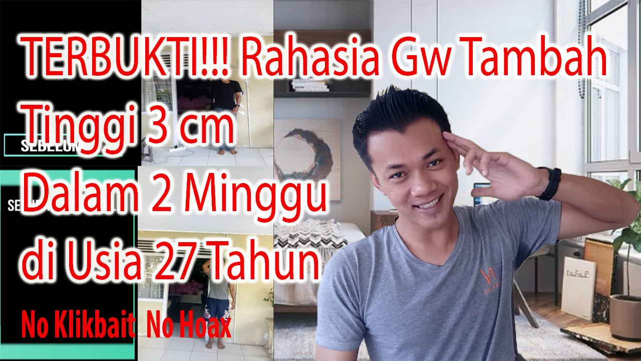 Cara Cepat Tambah Tinggi Badan Dengan Olahraga Januari 2019