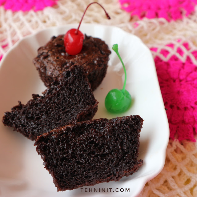 Cupcake Cokelat Tapioka (gluten free, vegan, no mixer) Cupcake Cokelat Tapioka (gluten free, vegan, no mixer)