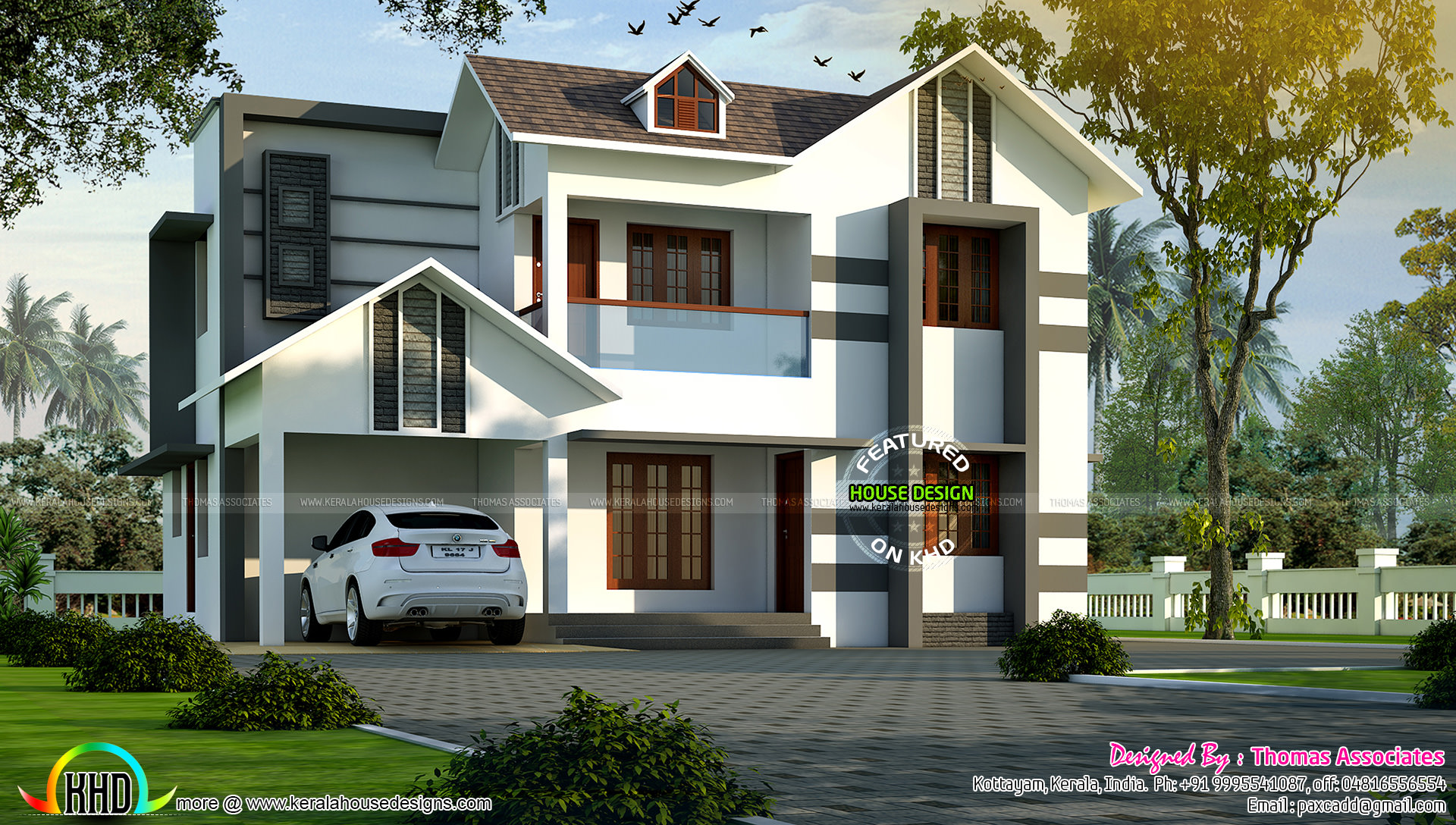 4 BHK Villa In 1850 Sq ft Kerala Home Design And Floor Plans 9K 4-bhk-villa-in-1850-sq-ft-kerala-home-design-and-floor-plans-9k