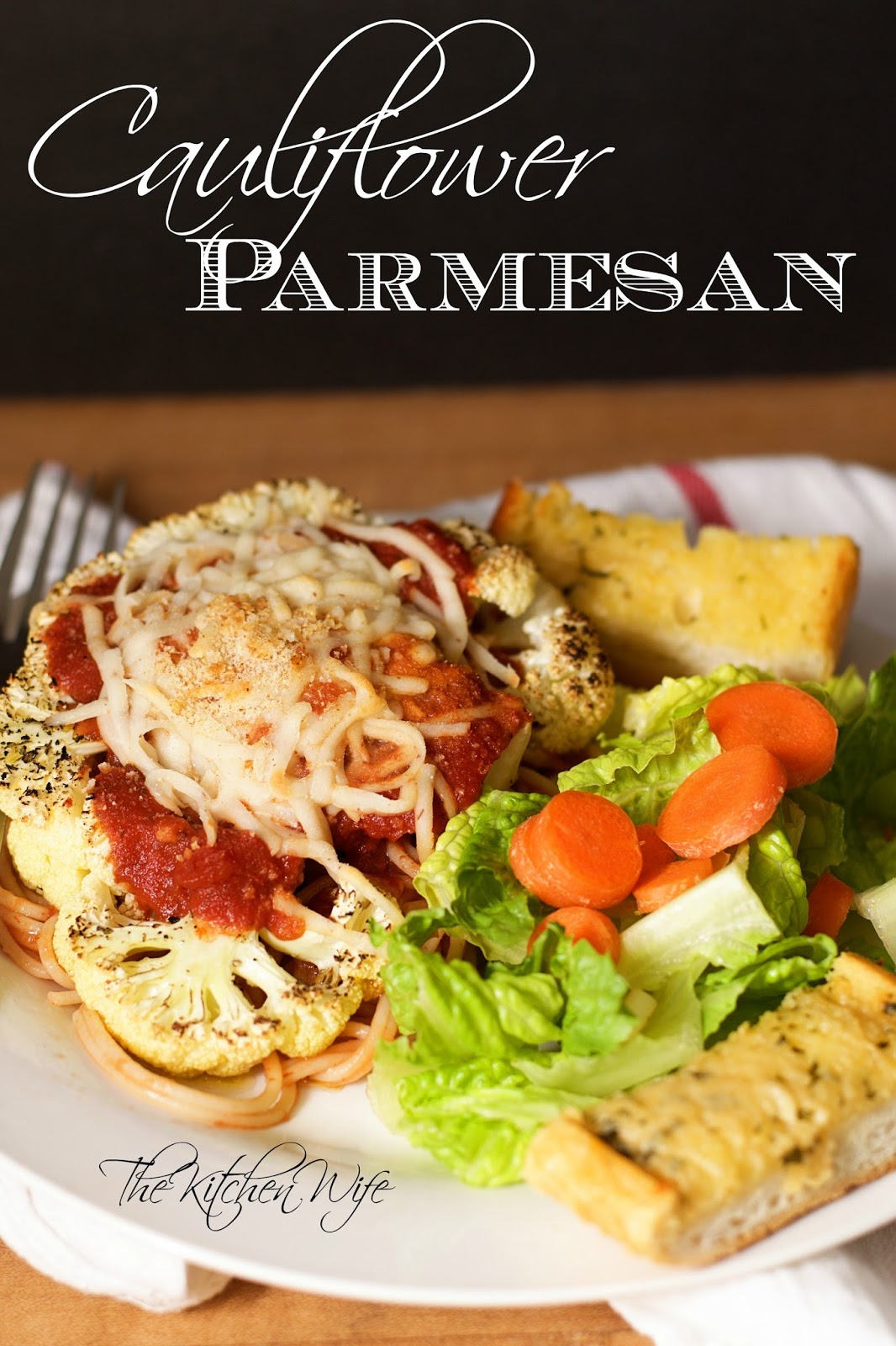 Vegan Cauliflower Parmesan Recipe - The Kitchen Wife