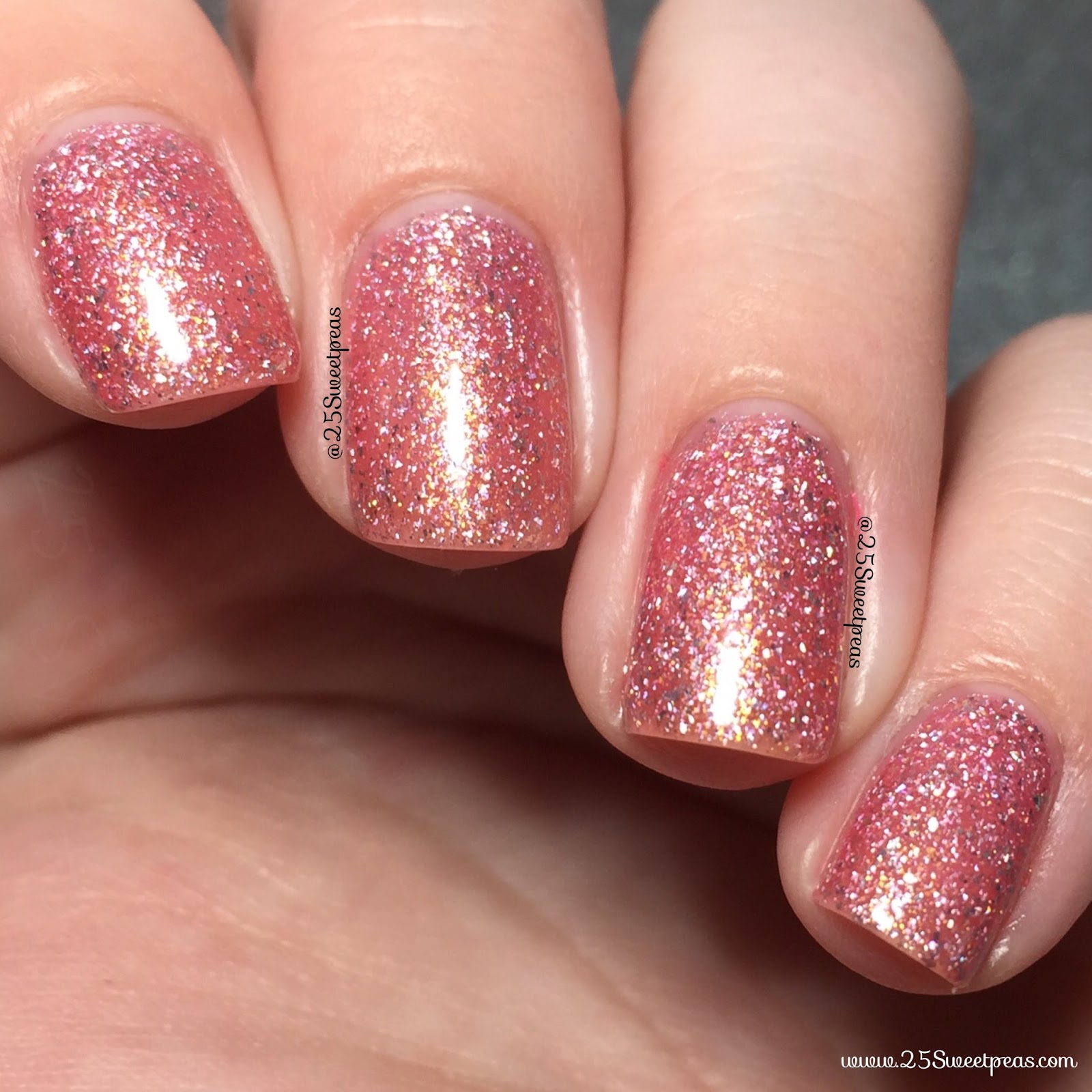 Takko Lacquer Gem & Crystals Moonstone + Pink Rhodonite 25 Sweetpeas