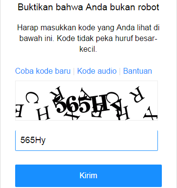 Cara menjawab captcha di yahoo