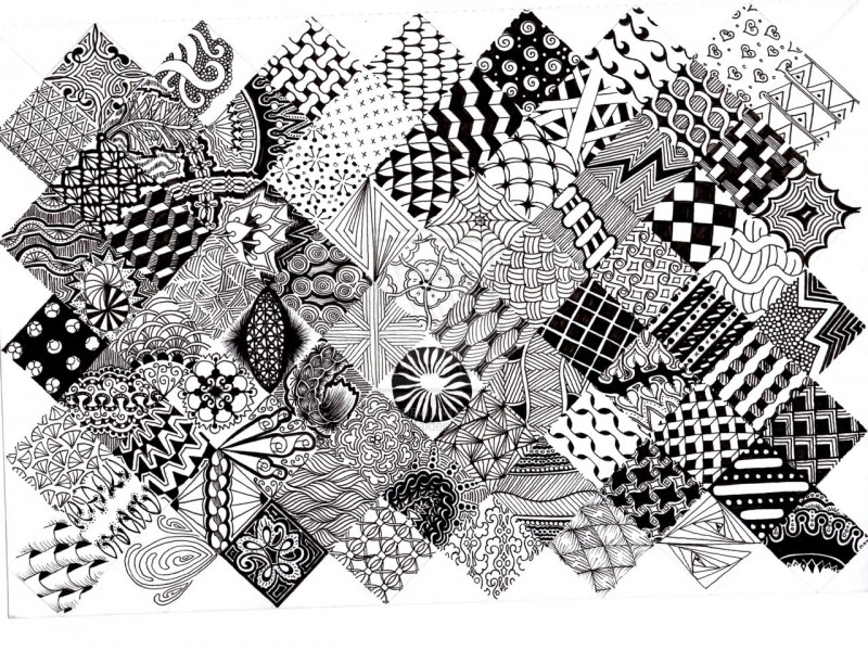 Visual Arts: Zentangle Art