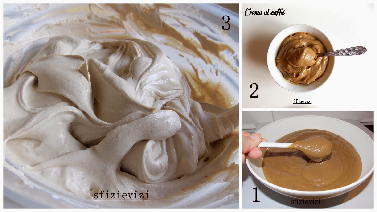 crema chantilly al caffè - ricetta senza latticini -