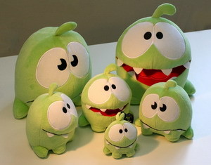 Cut the Rope Toy Box update coming soon, Om Nom plush toys in Sept