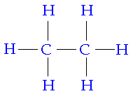 Displayed Formula Of Ethane