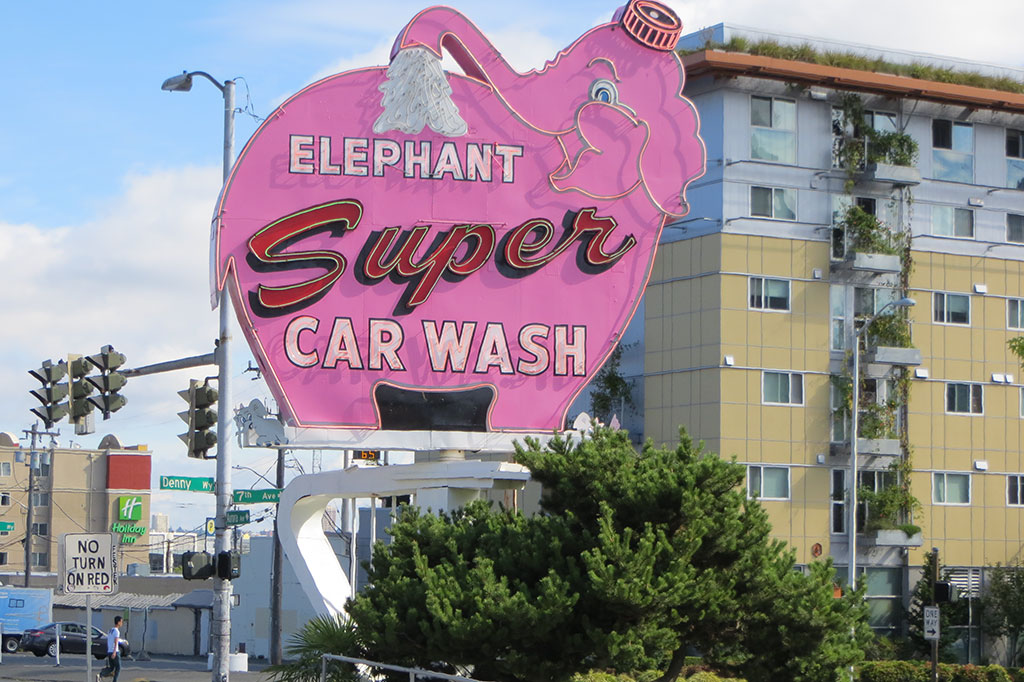 Elephant Super Car Wash in Seattle, Washington