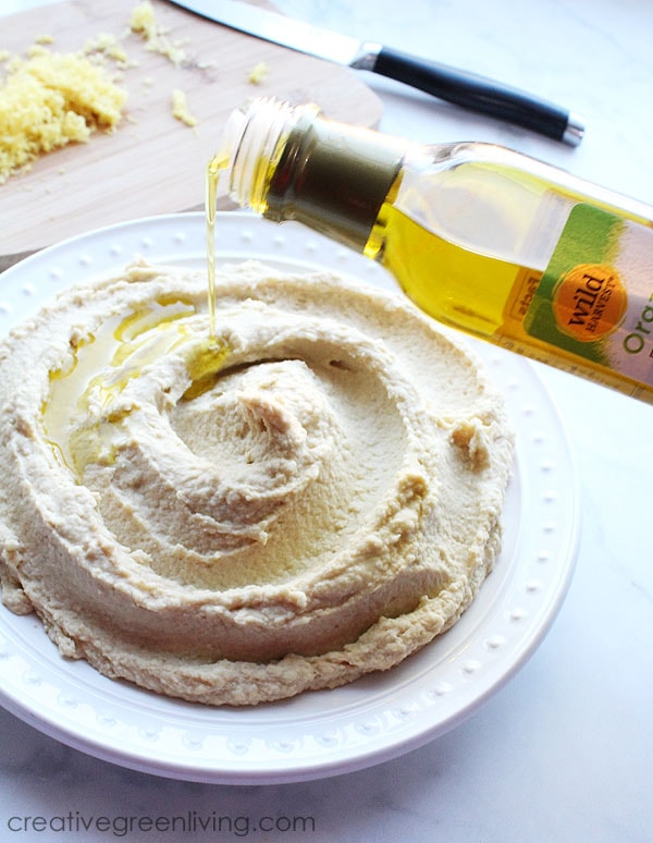 Easy Garlic Hummus Recipe in Your Instant Pot Creative Green Living