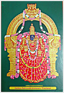 Goddess Padmavathi Ammavaru Tiruchanur