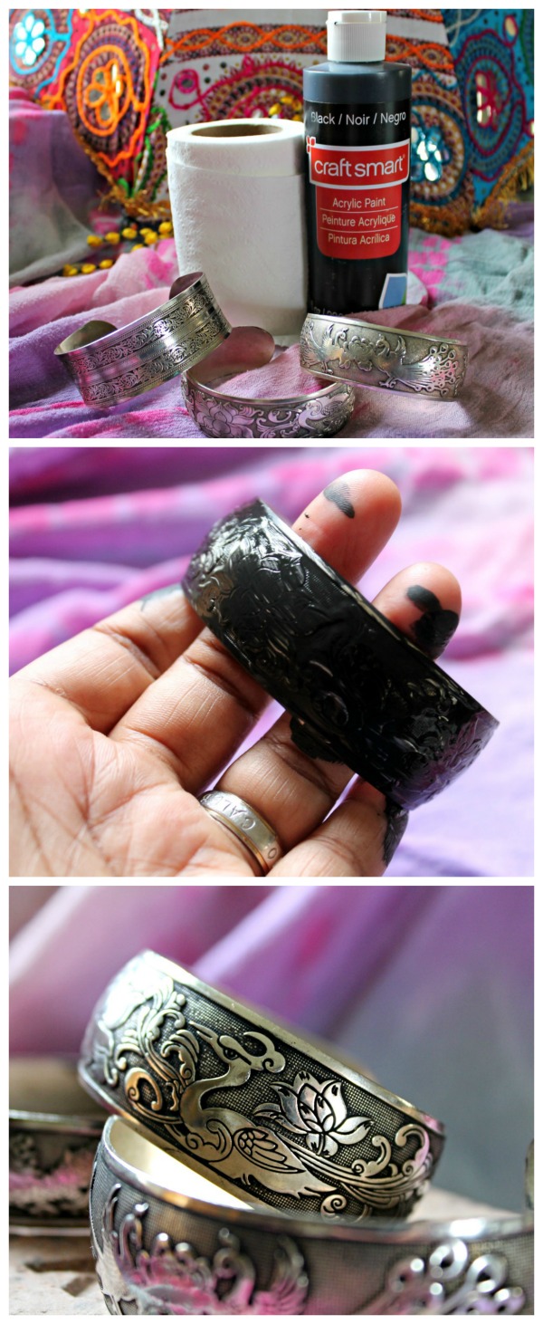 Quirky Bohemian Mama A Bohemian Mom Blog Faux tarnish for embossed