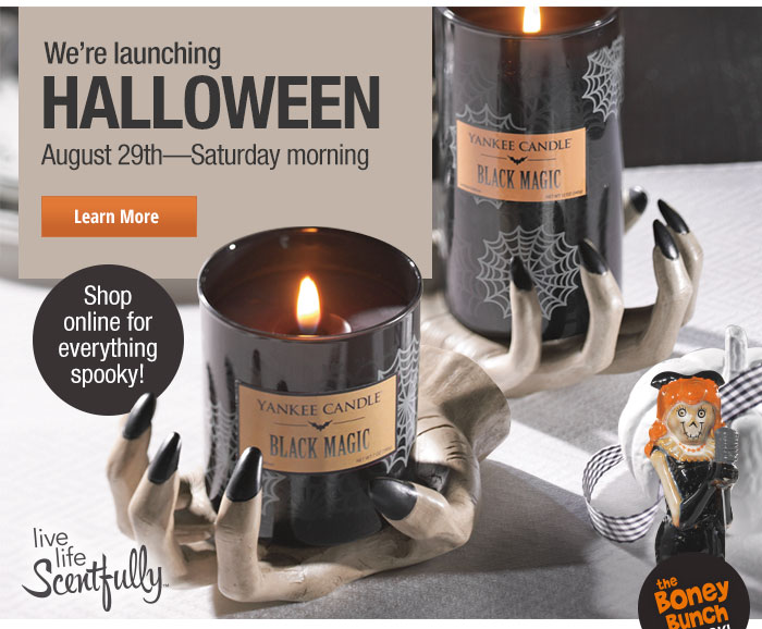 Life Inside the Page Yankee Candle August 29th, 2015 Halloween