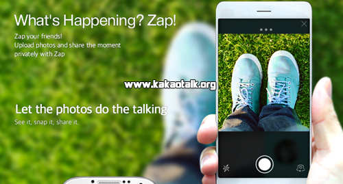 Comparte tu dia usando la nueva aplicación de Zap para KakaoTalk