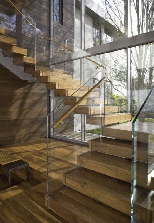 30 Wooden Types of Stairs for Modern Homes 