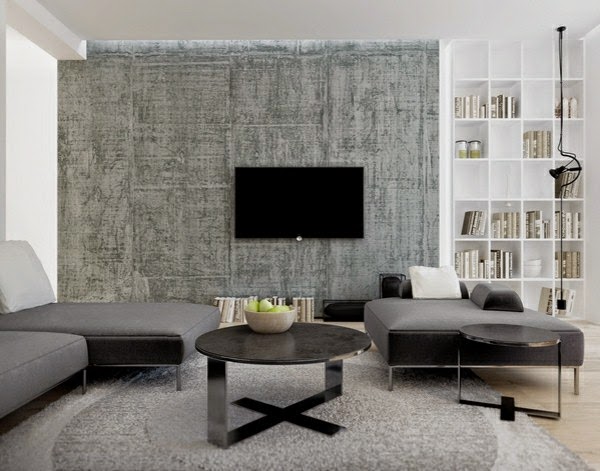 Modern TV wall &#8211; for a more pleasant evening!