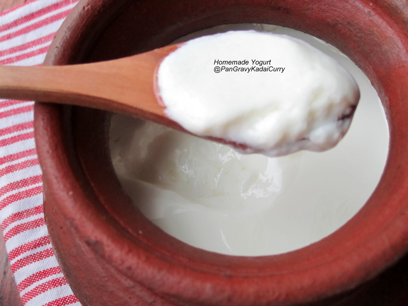 Pan Gravy Kadai Curry Make Your Own Yogurt "Clay Pot Curd"