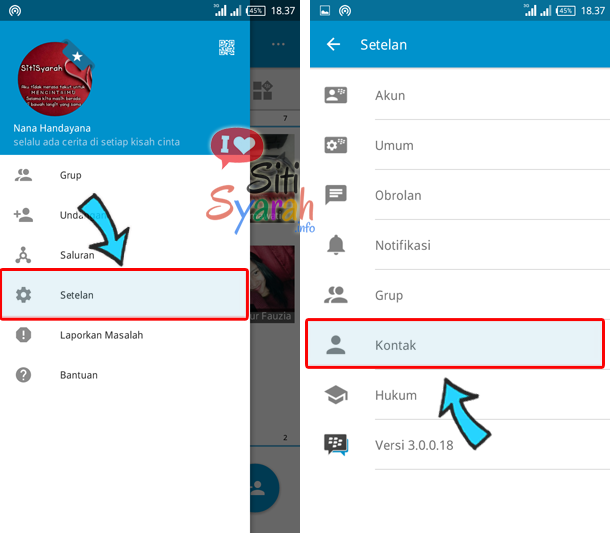 agar kontak bbm tidak muncul di phonebook android