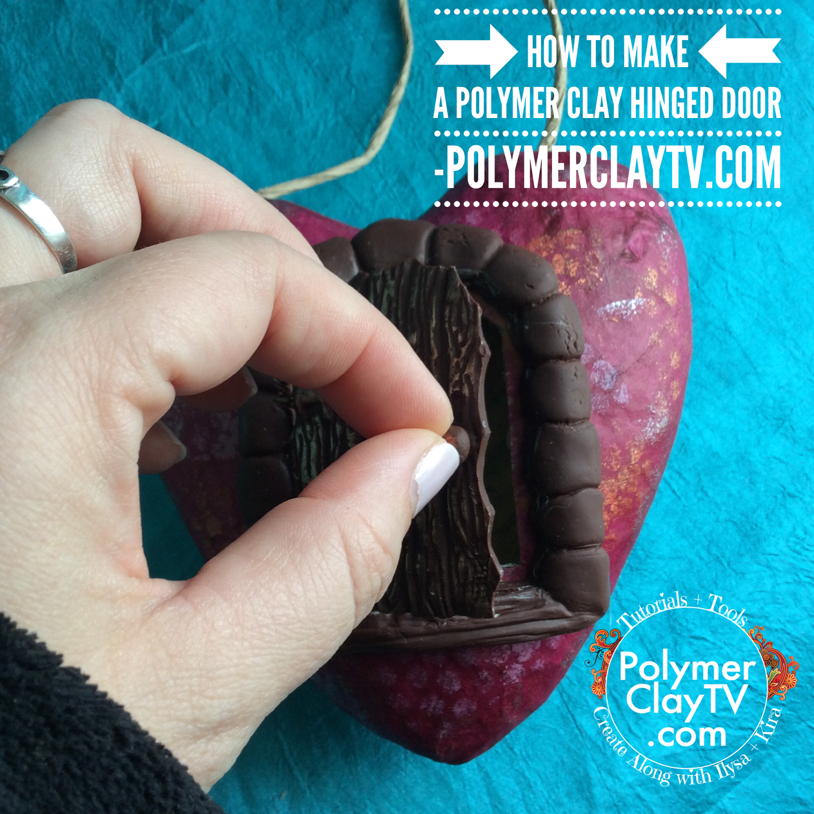 Polymer Clay TV Create Along with us How to create a hinged box